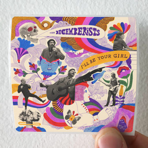 The Decemberists Ill Be Your Girl Album Cover Sticker