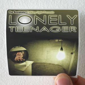 The Residents Lonely Teenager Album Cover Sticker The Residents Lonely Teenager Album Cover Sticker
