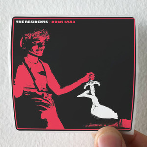 The Residents Duck Stab Album Cover Sticker