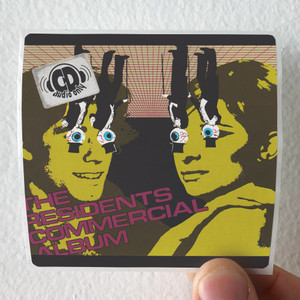 The Residents Commercial Album 1 Album Cover Sticker The Residents Commercial Album 1 Album Cover Sticker