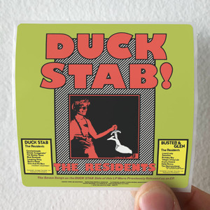 The Residents Duck Stab Buster Glen Album Cover Sticker