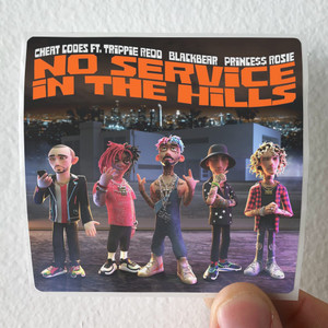 Trippie Redd No Service In The Hills Album Cover Sticker