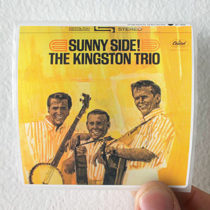 The Kingston Trio Sunny Side Album Cover Sticker