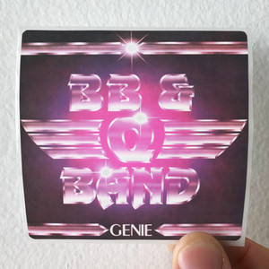 The BB and Q Band Genie Album Cover Sticker