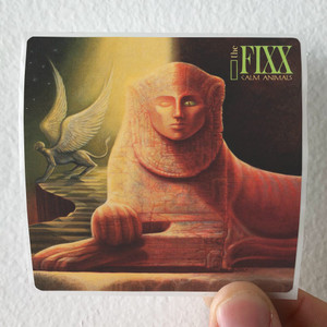 The Fixx Calm Animals Album Cover Sticker