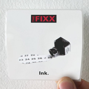 The Fixx Ink Album Cover Sticker