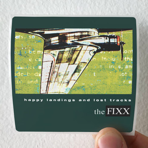 The Fixx Happy Landings And Lost Tracks Album Cover Sticker
