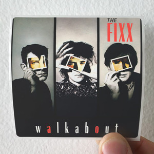 The Fixx Walkabout Album Cover Sticker