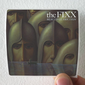 The Fixx Beautiful Friction Album Cover Sticker