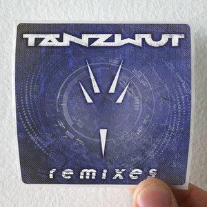 Tanzwut Remixes Album Cover Sticker