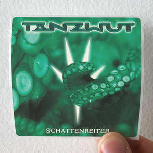 Tanzwut Schattenreiter Album Cover Sticker