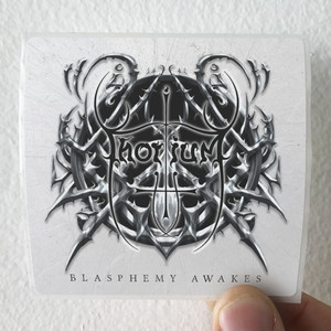 Thorium Blasphemy Awakes Album Cover Sticker
