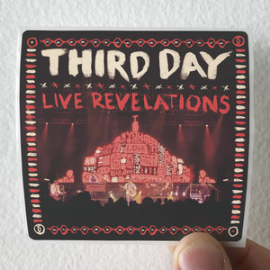Third Day Live Revelations Album Cover Sticker