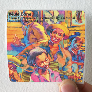 Taj Mahal Mule Bone Album Cover Sticker