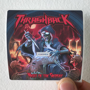 Thrashback Night Of The Sacrifice 1 Album Cover Sticker Thrashback Night Of The Sacrifice 1 Album Cover Sticker