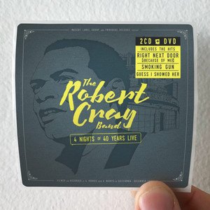 The Robert Cray Band 4 Nights Of 40 Years Live 1 Album Cover Sticker The Robert Cray Band 4 Nights Of 40 Years Live 1 Album Cover Sticker