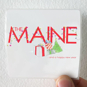 The Maine And A Happy New Year Album Cover Sticker The Maine And A Happy New Year Album Cover Sticker