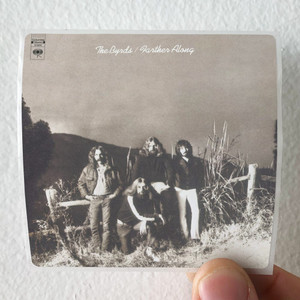 The Byrds Farther Along Album Cover Sticker