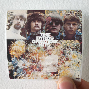 The Byrds Greatest Hits Album Cover Sticker The Byrds Greatest Hits Album Cover Sticker