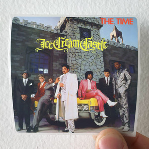 The Time Ice Cream Castle Album Cover Sticker