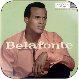 Harry Belafonte Sings Of The Caribbean Album Cover Sticker Album Cover Sticker