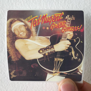 Ted Nugent Great Gonzos The Best Of Ted Nugent Album Cover Sticker Ted Nugent Great Gonzos The Best Of Ted Nugent Album Cover Sticker