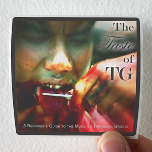 Throbbing Gristle The Taste Of Tg Album Cover Sticker