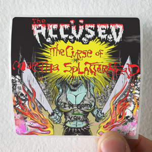 The Accused The Curse Of Martha Splatterhead Album Cover Sticker