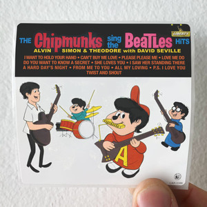 The Chipmunks The Chipmunks Sing The Beatles Hits 1 Album Cover Sticker The Chipmunks The Chipmunks Sing The Beatles Hits 1 Album Cover Sticker