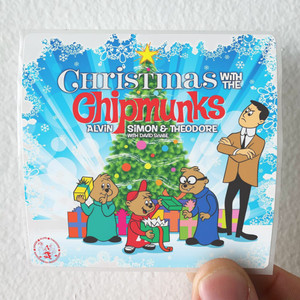 The Chipmunks Christmas With The Chipmunks Album Cover Sticker The Chipmunks Christmas With The Chipmunks Album Cover Sticker