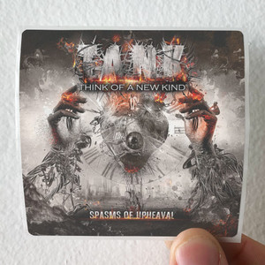 Tank Spasms Of Upheaval Album Cover Sticker Tank Spasms Of Upheaval Album Cover Sticker