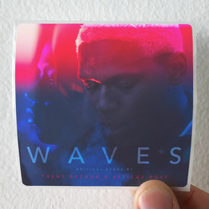 Trent Reznor Waves Original Score Album Cover Sticker