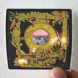 The Growlers Hung At Heart Album Cover Sticker The Growlers Hung At Heart Album Cover Sticker