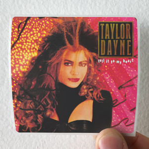 Taylor Dayne Tell It To My Heart Album Cover Sticker Taylor Dayne Tell It To My Heart Album Cover Sticker