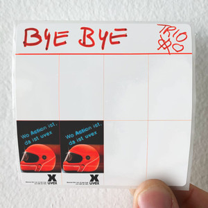 Trio Bye Bye 2 Album Cover Sticker