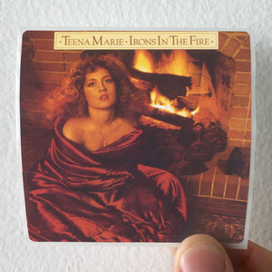 Teena Marie Irons In The Fire Album Cover Sticker Teena Marie Irons In The Fire Album Cover Sticker