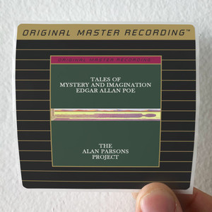 The Alan Parsons Project Tales Of Mystery And Imagination Edgar Allan Poe Album Cover Sticker