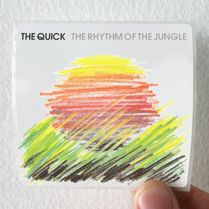 The Quick The Rhythm Of The Jungle Album Cover Sticker