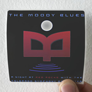The Moody Blues A Night At Red Rocks Album Cover Sticker The Moody Blues A Night At Red Rocks Album Cover Sticker