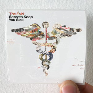 The Fold Secrets Keep You Sick Album Cover Sticker The Fold Secrets Keep You Sick Album Cover Sticker