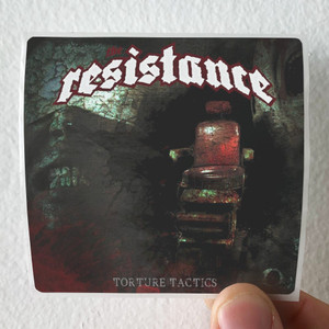 The Resistance Torture Tactics Album Cover Sticker The Resistance Torture Tactics Album Cover Sticker