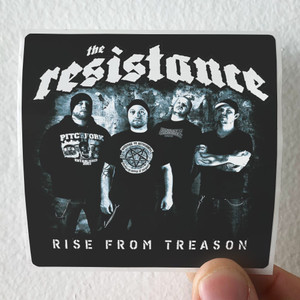 The Resistance Rise From Treason Album Cover Sticker The Resistance Rise From Treason Album Cover Sticker
