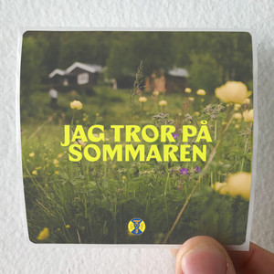 Tusse Jag Tror P Sommaren Album Cover Sticker Tusse Jag Tror P Sommaren Album Cover Sticker