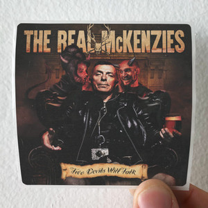 The Real McKenzies Two Devils Will Talk Album Cover Sticker