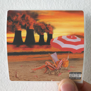 The Crystal Method Tweekend Album Cover Sticker The Crystal Method Tweekend Album Cover Sticker