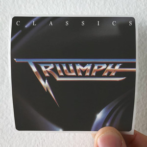 Triumph Classics Album Cover Sticker Triumph Classics Album Cover Sticker
