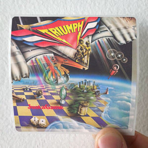 Triumph Just A Game 2 Album Cover Sticker