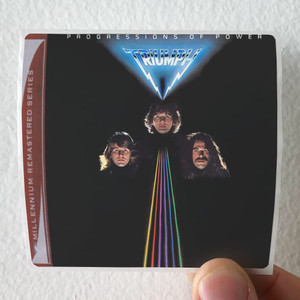 Triumph Progressions Of Power Album Cover Sticker
