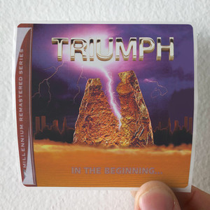 Triumph In The Beginning Album Cover Sticker Triumph In The Beginning Album Cover Sticker