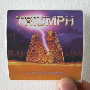 Triumph In The Beginning 1 Album Cover Sticker